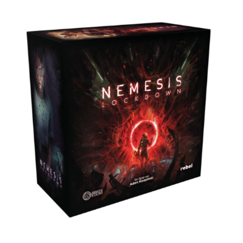 Asmodee Nemesis Lockdown Jeu de société Jeu de rôles