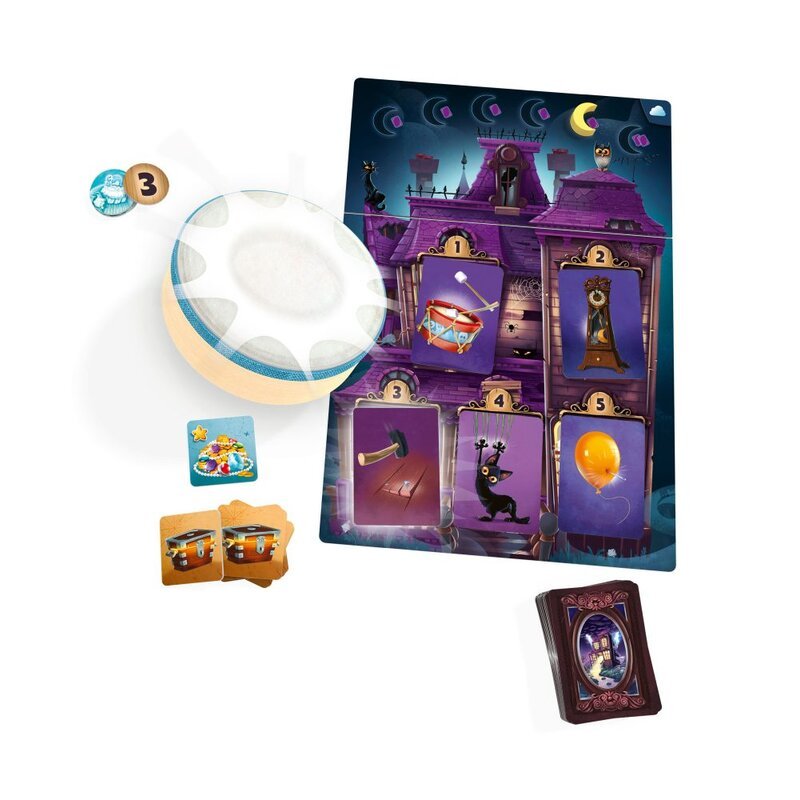 Libellud Mysterium Kids Mysterium Kids : le trésor du capitaine Bouh 21 min Jeu de société Famille
