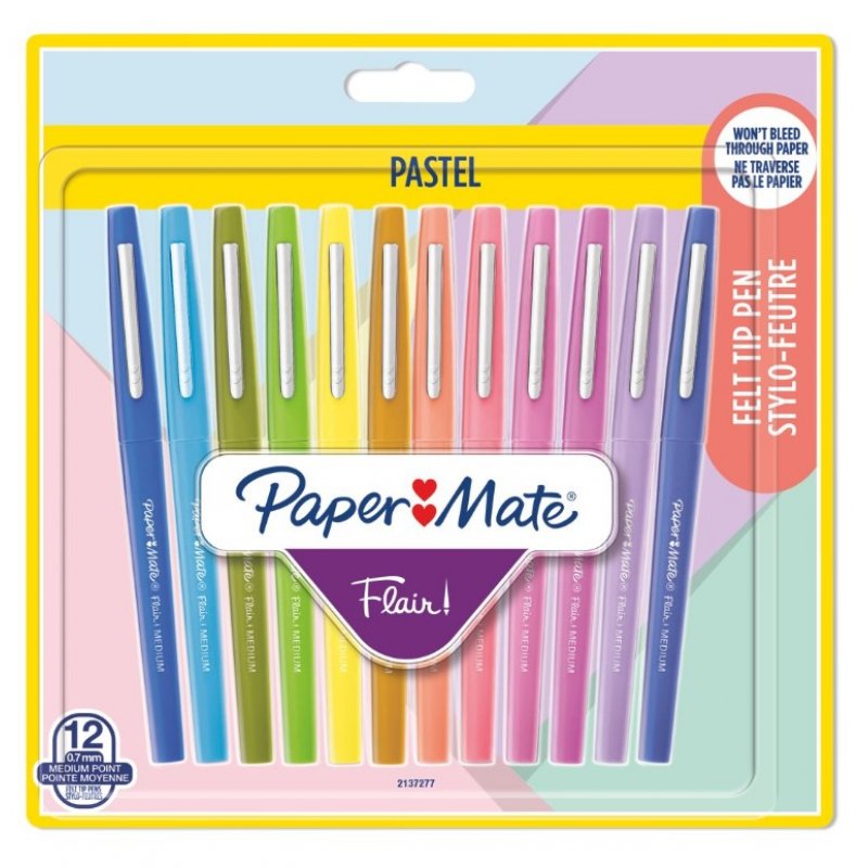 Papermate Flair stylo-feutre Moyen Couleurs assorties