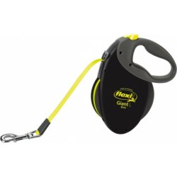 FLEXI - Leash Giant L 8M Tape Black/Neon Yellow Max 50Kg - (600.7782)