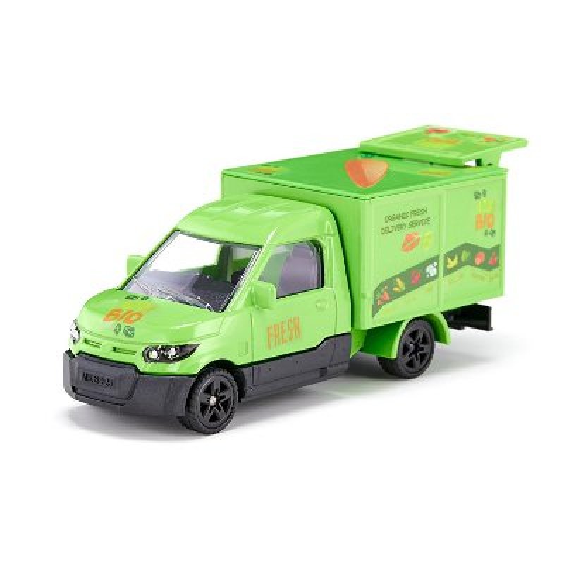 Siku Streetscooter Organic Fresh Delivery Service Scooter model Preassembled 1:50