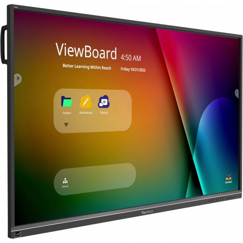 Viewsonic IFP6550-5 interactive whiteboard 165.1 cm (65") 3840 x 2160 pixels Touchscreen Black HDMI