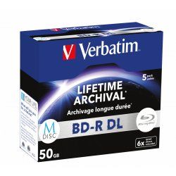 VERBATIM BLU-RAY BD-R 50GB 6X JC5