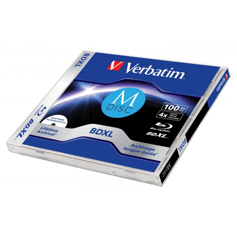 VERBATIM BLU-RAY BD-R 100GB 4X JC5
