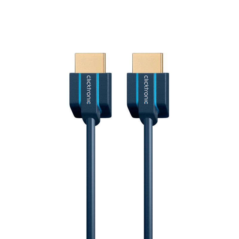 ClickTronic 70702 HDMI cable 1 m HDMI Type A (Standard) Blue