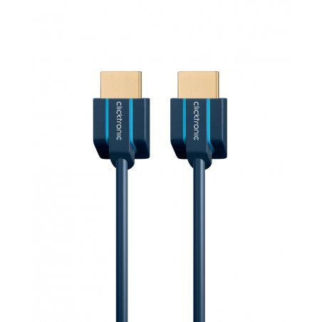 Cable HDMI 2.0 Clicktronic 1m M/M (Noir)