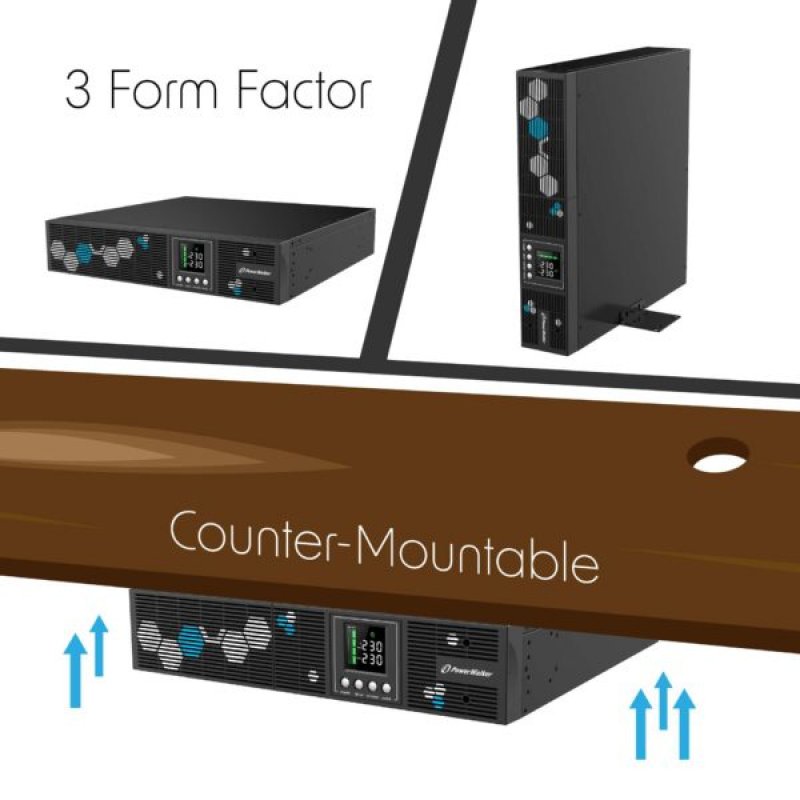 PowerWalker VI 2000 RLP uninterruptible power supply (UPS) Line-Interactive 2 kVA 1800 W 8 AC outlet(s)