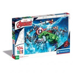 Clementoni Marvel Avengers Jigsaw puzzle 104 pc(s) Comics