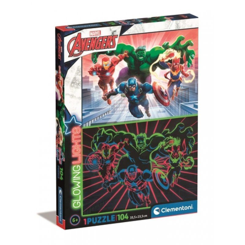 Clementoni Marvel Avengers Contour puzzle 104 pc(s) Art