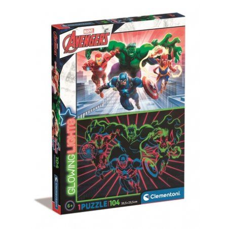 Clementoni Marvel Avengers Contour puzzle 104 pc(s) Art