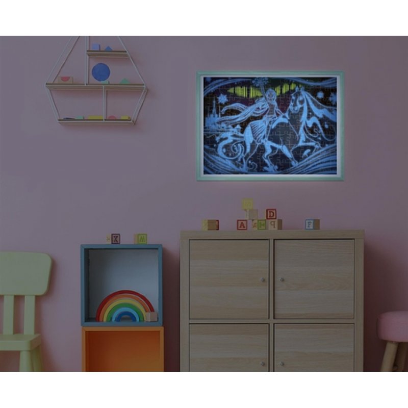 DISNEY - La Reine des Neiges 2 - Puzzle Glow In The Dark 104P