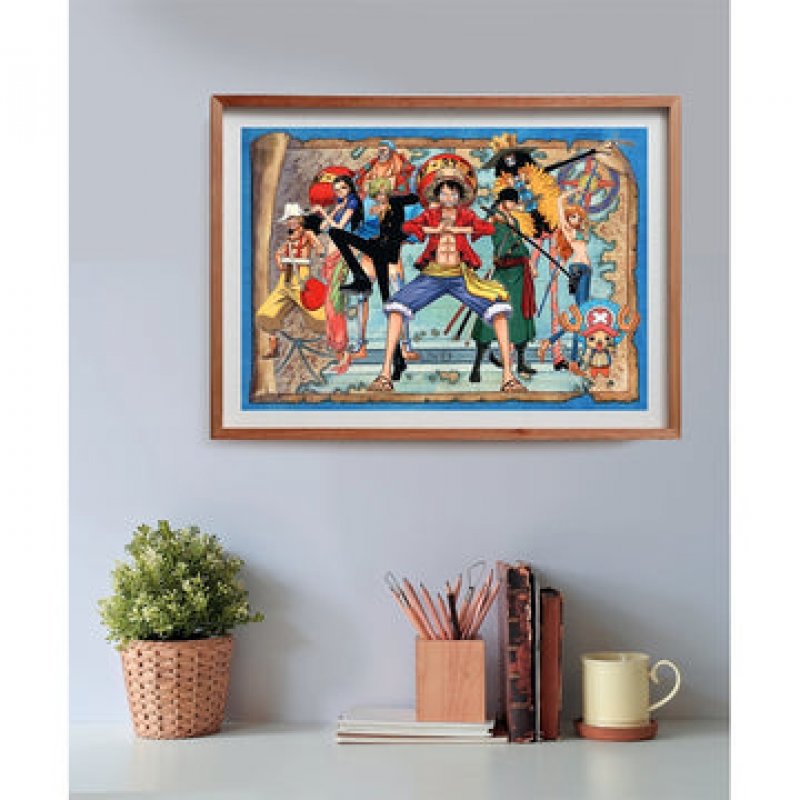 ONE PIECE - Equipage du Chapeau de Paille - Puzzle Cube 500P