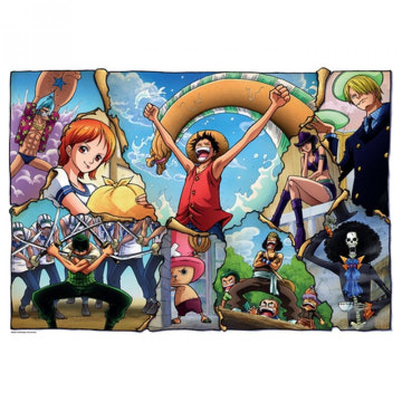 ONE PIECE - Moments - Puzzle Cube 500P
