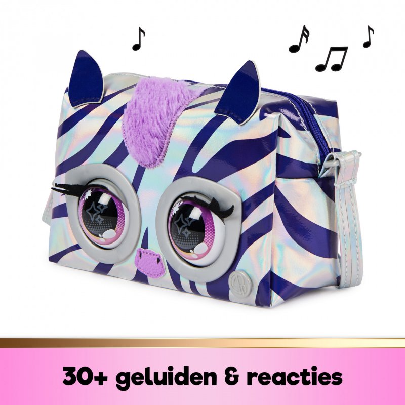 Purse Pets - Metallic Magic - Zebra (6066464)