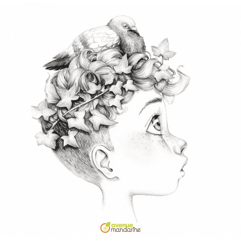 Avenu Mandarine - Emmanuelle Colin - Colouring book Wild 3