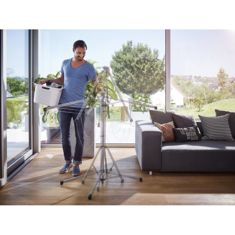 Leifheit - Drying rack Linopop-Up 140 cm (259136)
