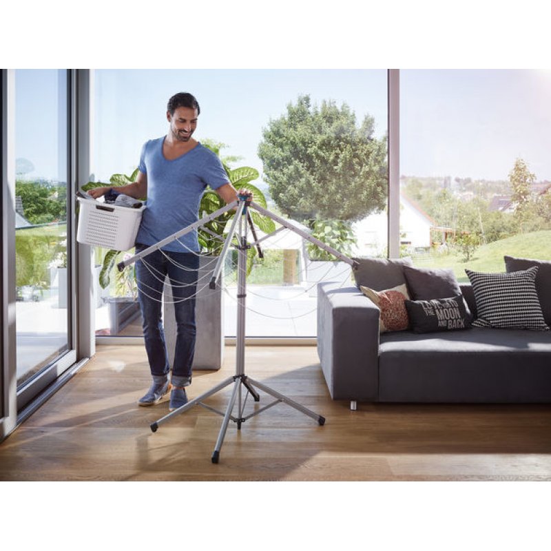 Leifheit - Drying rack Linopop-Up 140 cm (259136)