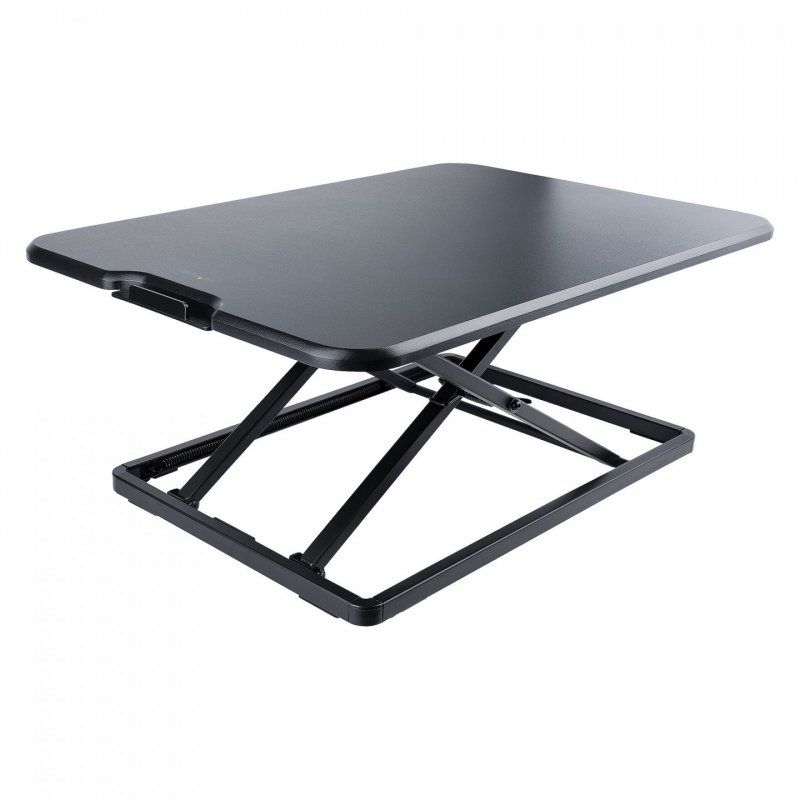 StarTech.com Standing Desk Converter for Laptop - Up to 8kg/17.6lb - Height Adjustable Laptop Riser - Table-Top Stand-Up