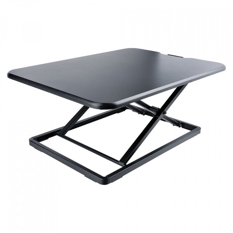 StarTech.com Standing Desk Converter for Laptop - Up to 8kg/17.6lb - Height Adjustable Laptop Riser - Table-Top Stand-Up