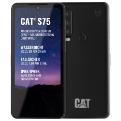 CAT S75 16.7 cm (6.58") Android 12 5G 6 GB 128 GB 5000 mAh Black