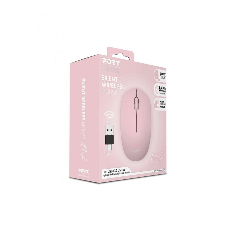 Port Designs 900541 souris Ambidextre RF sans fil Optique 1600 DPI