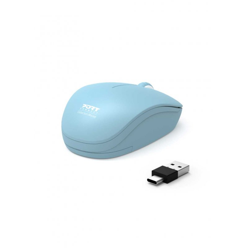 Port Designs 900544 mouse Ambidextrous RF Wireless Optical 1600 DPI