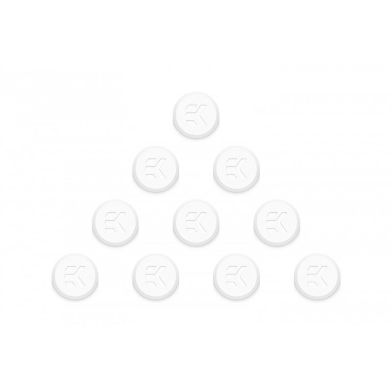 EK Water Blocks EK-Quantum Torque Plug Cover 10er Pack - weiß
