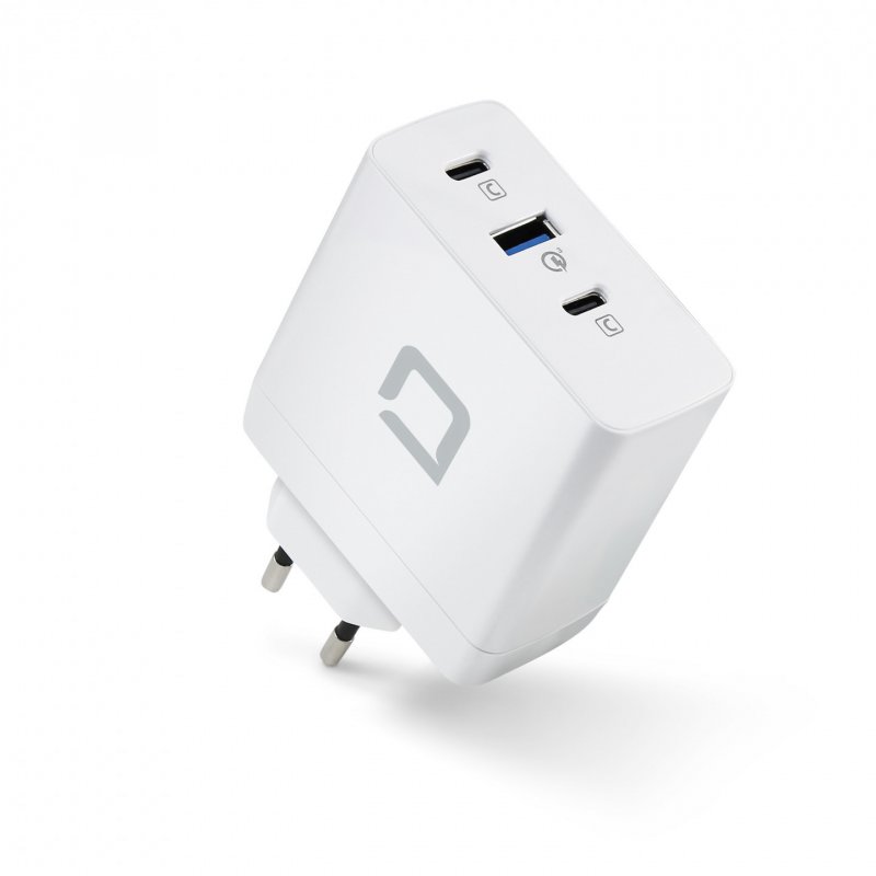 DICOTA D31983 chargeur d'appareils mobiles Ordinateur portable Blanc Secteur Charge rapide Intérieure
