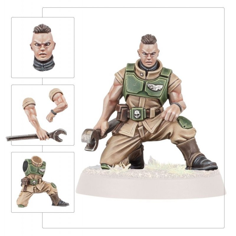 Warhammer 40k - Astra Militarum Upgrade Cadien