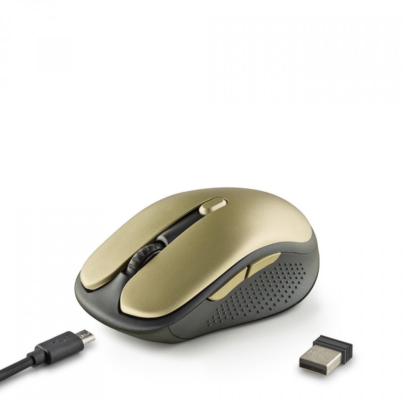 Souris sans fil NGS Evo Rust (Or)