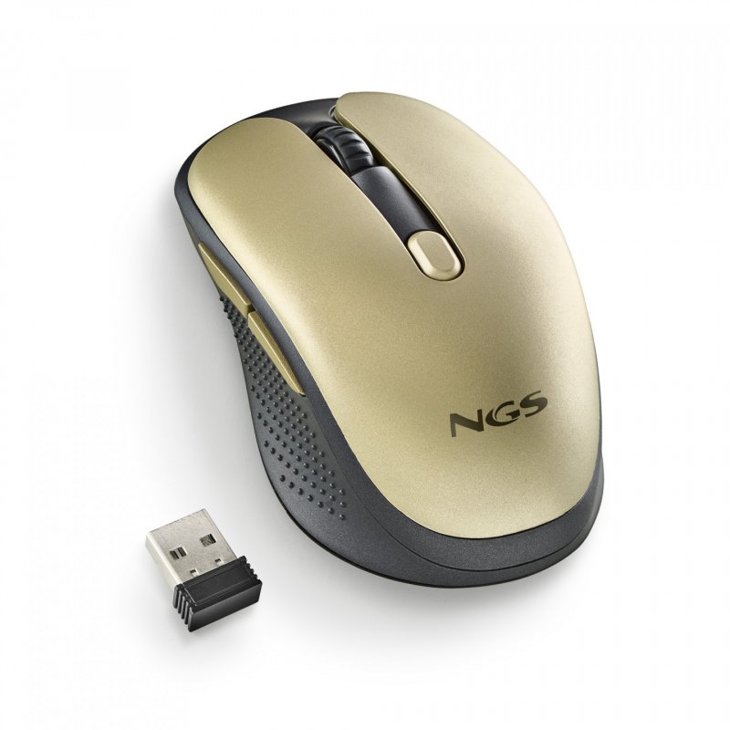Souris sans fil NGS Evo Rust (Or)