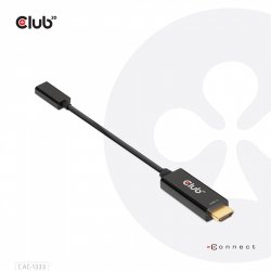 Club 3D HDMI 2.0 auf USB Typ-C, 4K60Hz, aktiver Adapter