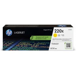 HP 220X YELLOW ORIGINAL LASERJET TONER CARTRID