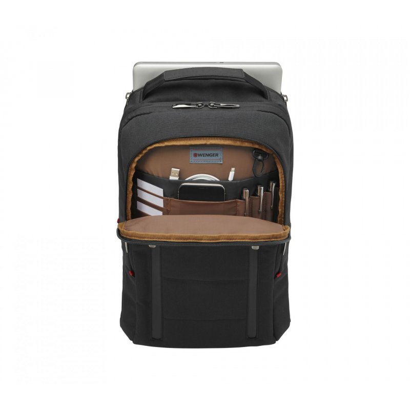 Wenger/SwissGear City Traveler Carry-On 16" sacoche d'ordinateurs portables 40,6 cm (16") Sac à dos Noir