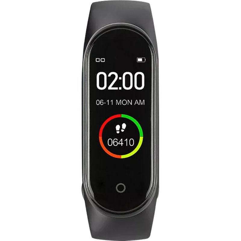 Tracker D'Activité Connecté Abyx Fit Lime Ip67 Noir