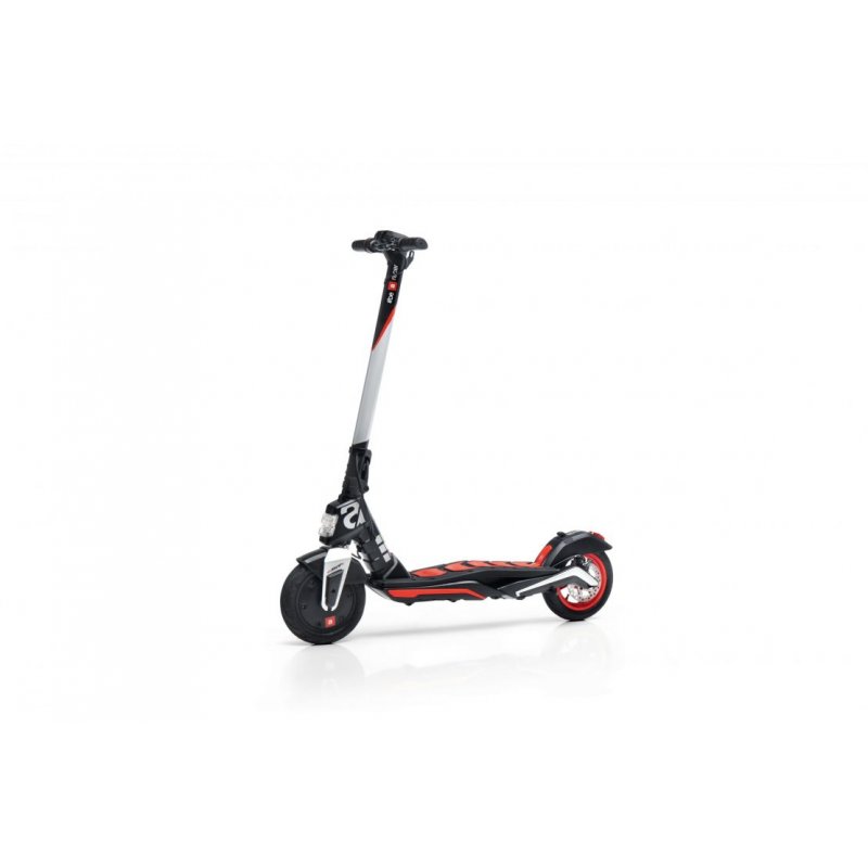 Trottinette Éléctrique Adulte Esr1 - Moteur 350W - Batterie Amovible - Noire Et Rouge
