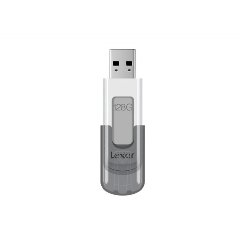 Lexar JumpDrive V100 lecteur USB flash 128 Go USB Type-A 3.2 Gen 1 (3.1 Gen 1) Gris, Blanc