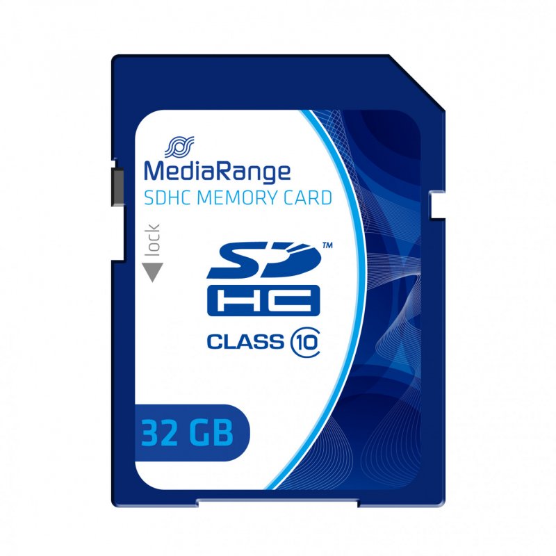 Carte Sdhc 32Go Mediarange Classe 10