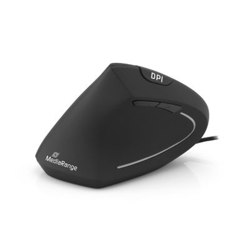 MediaRange MROS231 mouse Left-hand USB Type-A Optical 2400 DPI