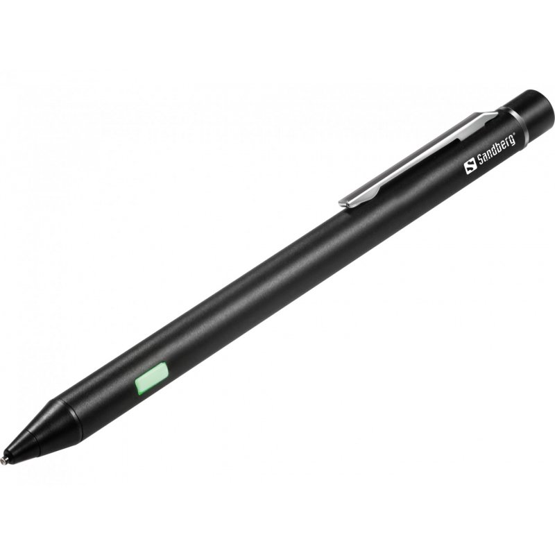 Sandberg - Stylet Actif Precision Active Stylus Pen - Pointe Fine - Noir