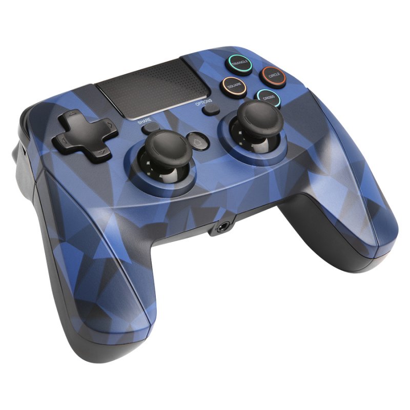 Manette Sans Fil Game Pad S Snakebyte Pour Ps4 Camouflage Bleu
