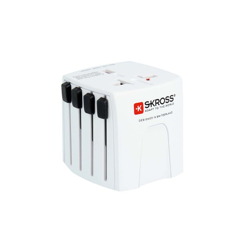 Adaptateur Universel Skross Muv Micro Blanc
