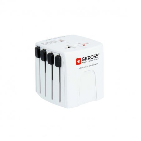 Adaptateur Universel Skross Muv Micro Blanc