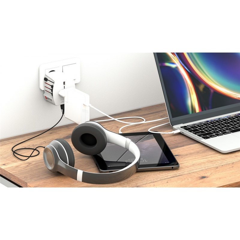 Adaptateur Universel Skross Muv Usb Blanc