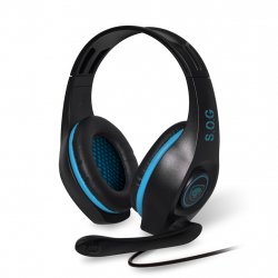 Casque Gaming Avec Microphone Pro-Sh5 Pour Ps4 Bleu Et Noir