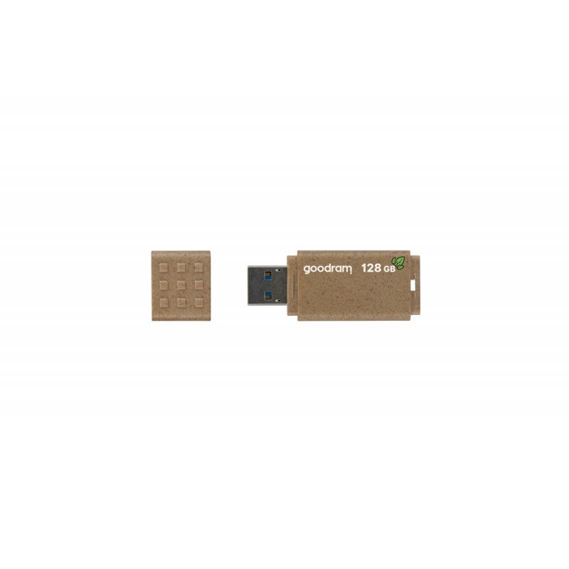 STOCK9 -Goodram UME3 Eco Friendly lecteur USB flash 128 Go USB Type-A 3.2 Gen 1 (3.1 Gen 1) Marron