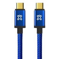 XtremeMac XCL-UCC-23 USB cable 1.2 m USB 3.2 Gen 1 (3.1 Gen 1) USB C Blue