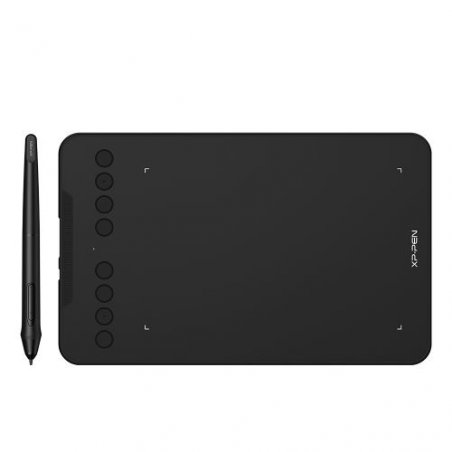 XPPen DECO MINI 7 tablette graphique Noir 5080 lpi 177,8 x 111,1 mm USB