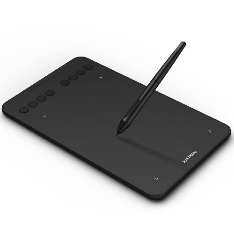 XPPen DECO MINI 7 tablette graphique Noir 5080 lpi 177,8 x 111,1 mm USB