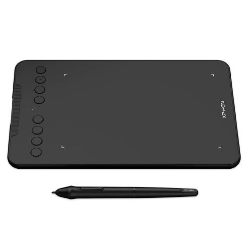 XPPen DECO MINI 7 tablette graphique Noir 5080 lpi 177,8 x 111,1 mm USB